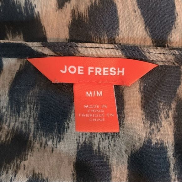 Joe Fresh Leopard Print Dress - Picture 11 of 12